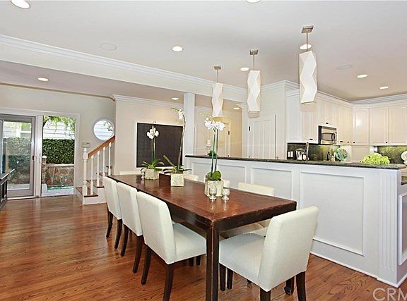 Dining Room view to kitchen and spa