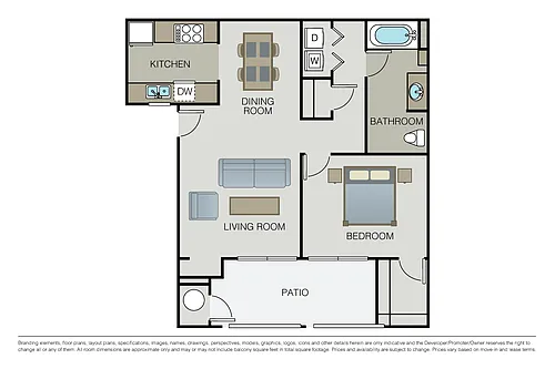Floor plan The Firenze