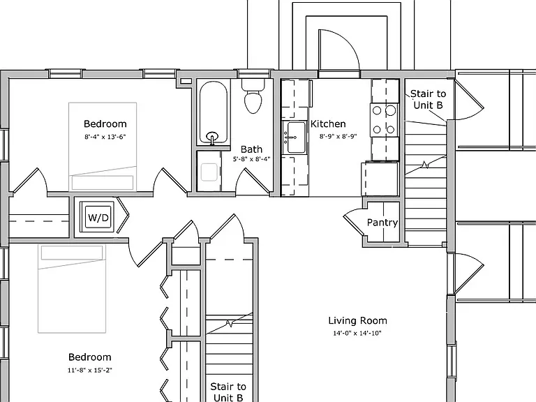 Floor Plan - Unit A