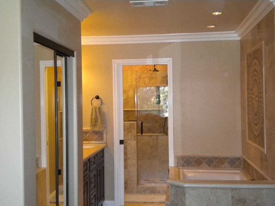 Unique, custom master bath