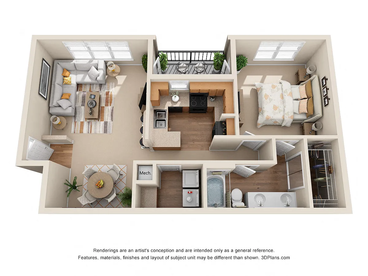 Floor plan The El Paso