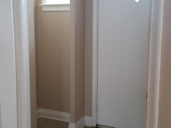 Entryway with coat closet