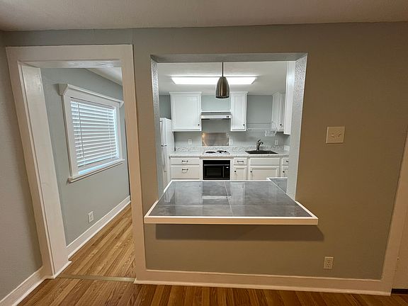 Newly remodeled kitchen and living space.