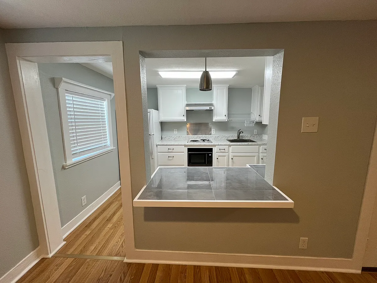 Newly remodeled kitchen and living space. - 1729 3rd St #G