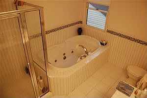 Master Bath w/Jaczzi & Shower