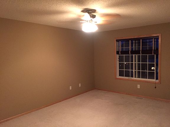 Master bedroom with fresh paint