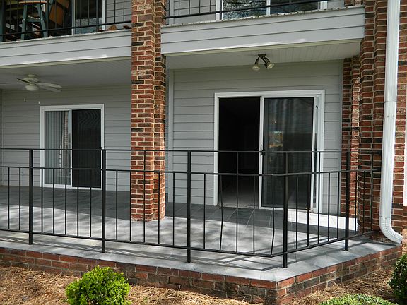 Lakeside patio to Den / Mstr Bdrm