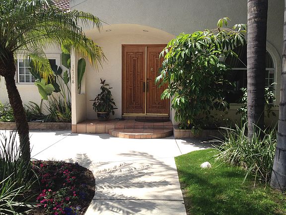 Two carved wood doors