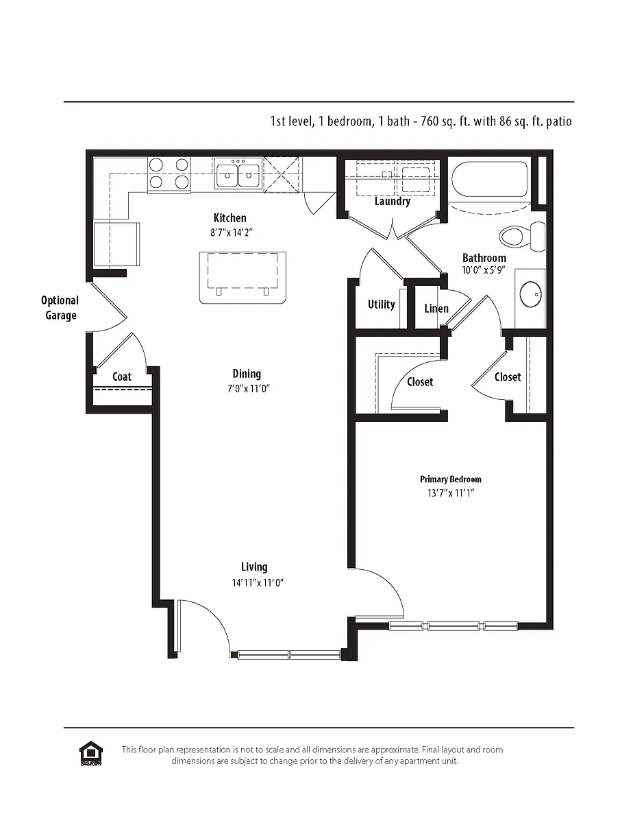 Floor plan 1DC