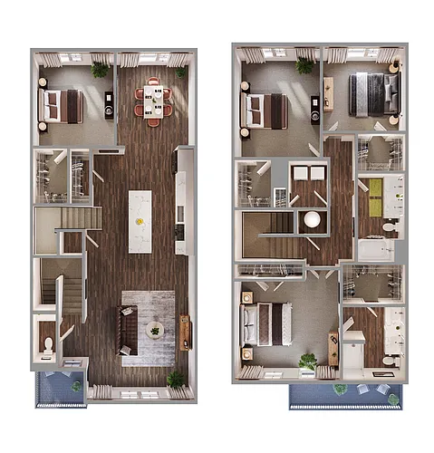 Floor plan TH2