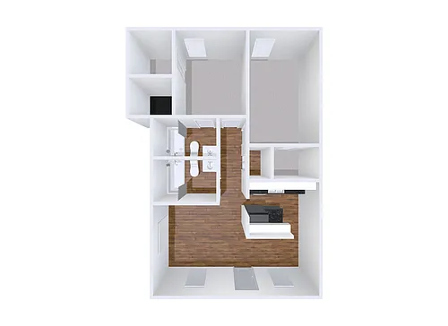 Floor plan The Bleu