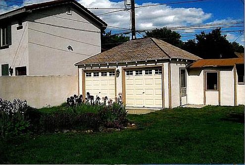 Garage & Back Yard