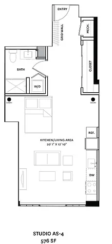 Floor plan AS-4
