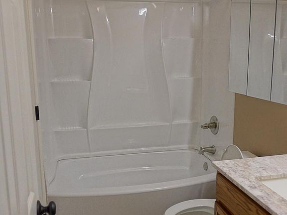 Upgraded shower & Tub With Granite counter tops