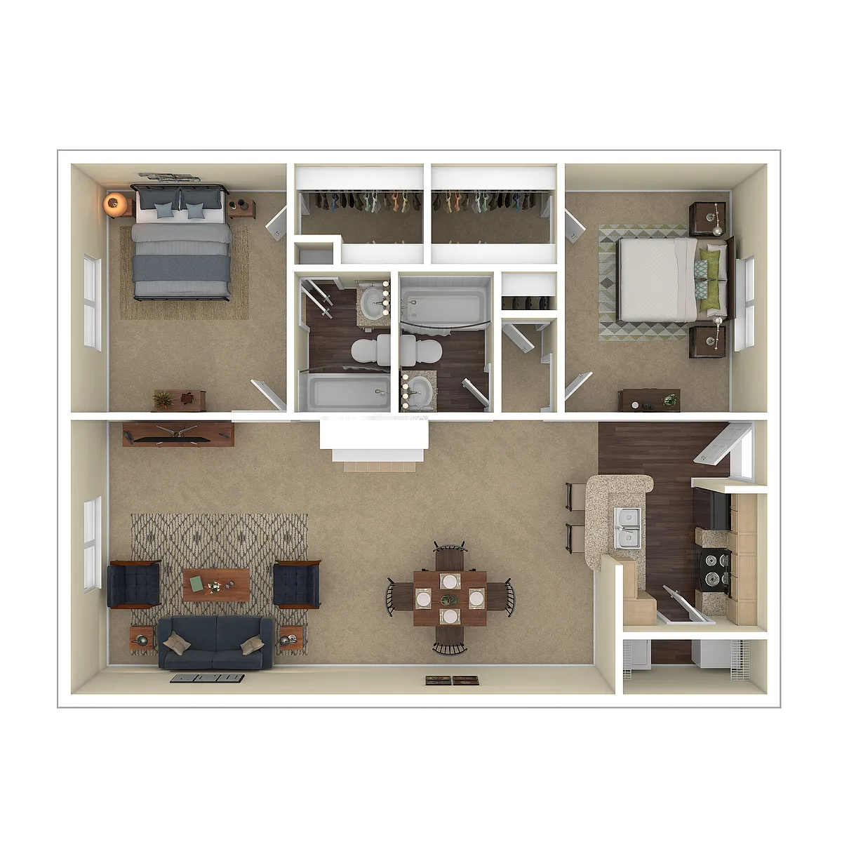Floor plan B5 Jackson Upgrade