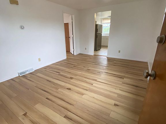 Entrance into living room.