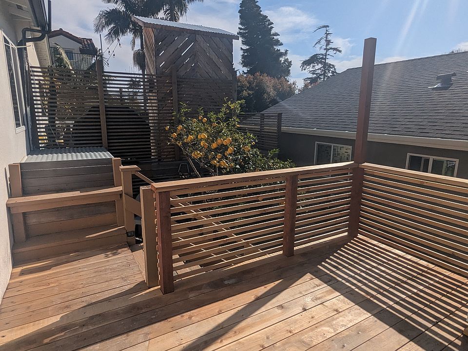 Private sunfilled deck facing West with bbq and access to communal washer / dryer
