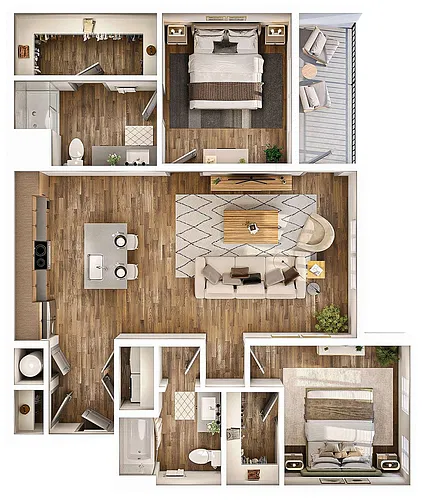 Floor plan Prism