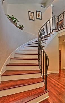 Entry with Winding Staircase