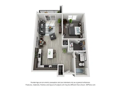 Floor plan B1