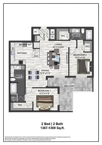 Floor plan B6