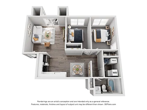 Floor plan B1