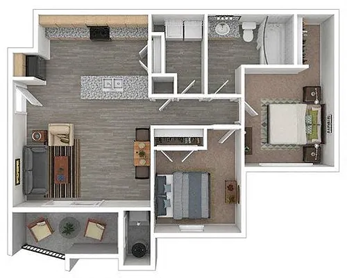 Floor plan The Primrose