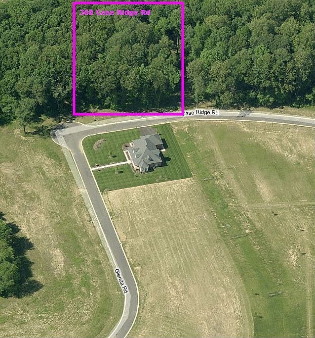 Aerial with Approx Lot Boundary