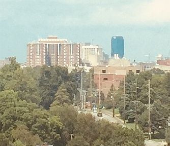 View from the 9th floor.