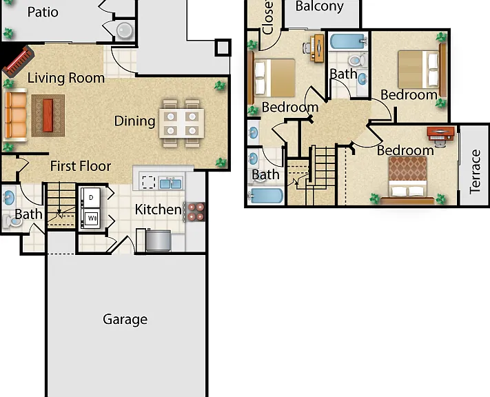 Marbella Floorplan Diagram