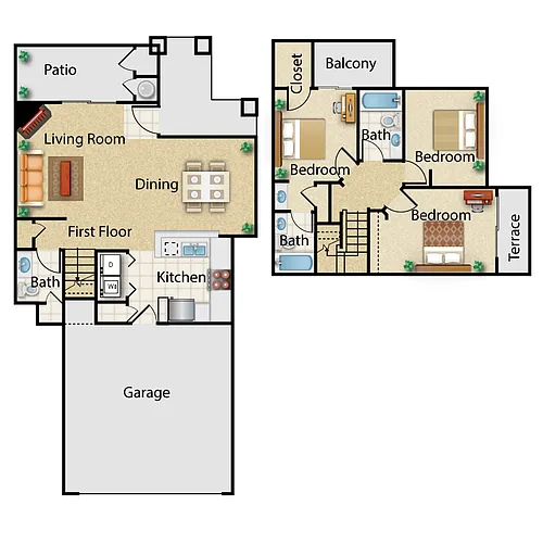 Floor plan Marbella