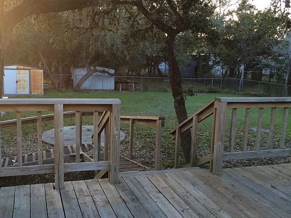View from back porch 