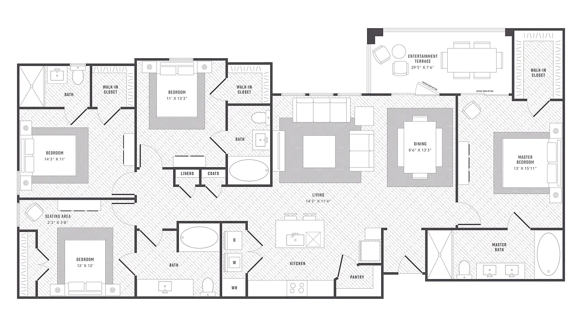 Floor plan D1-Opus