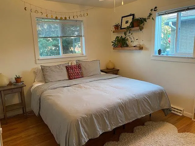 Master bedroom, main level.