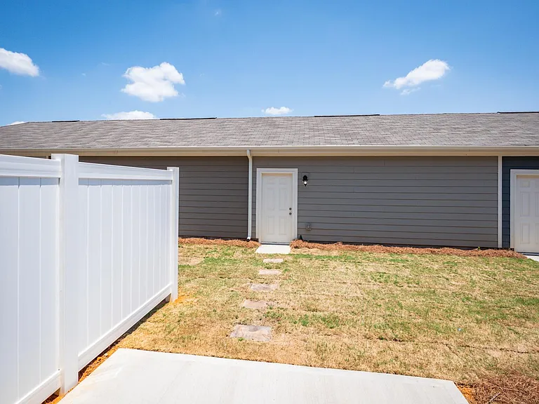 Detached two car garage