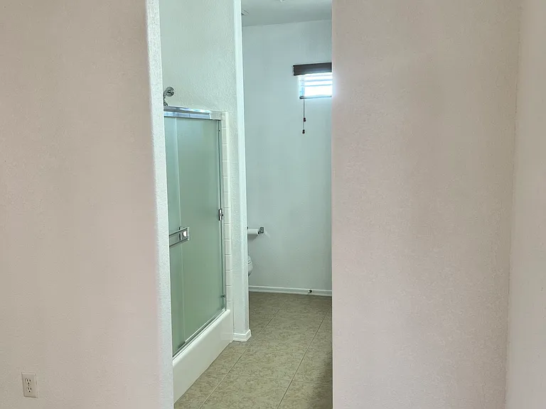 Entry to master bathroom