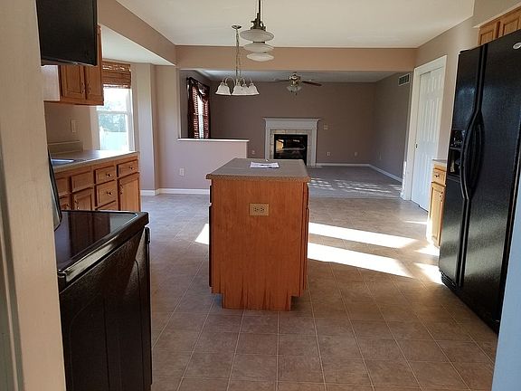 Kitchen view into great room