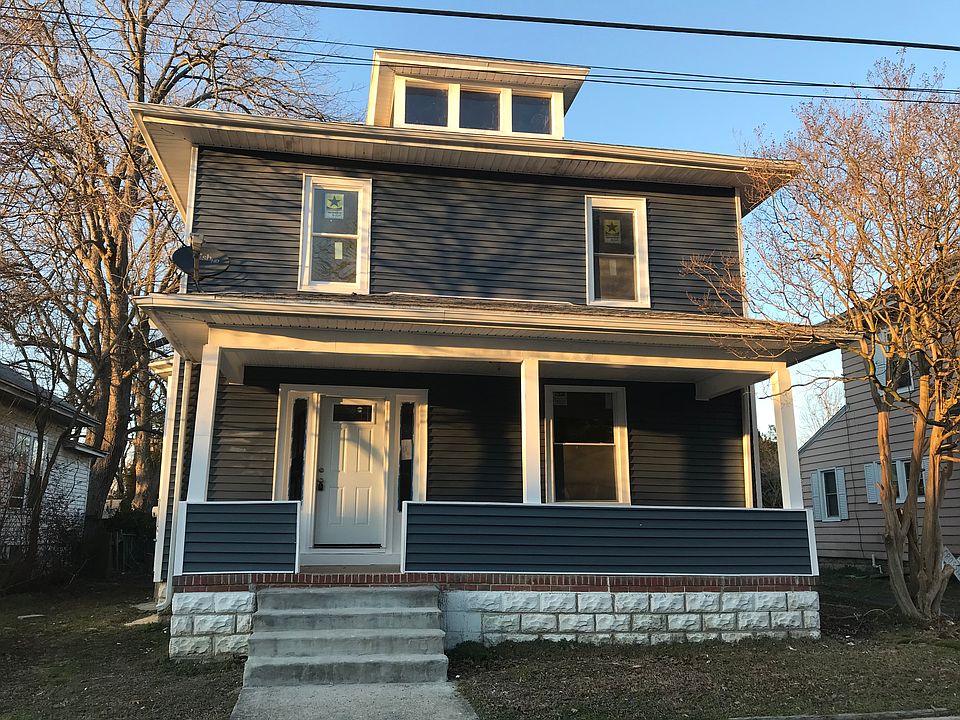 The front of the house