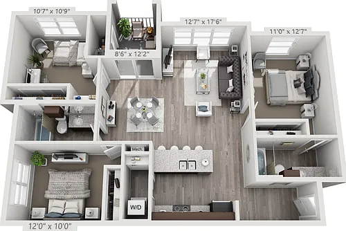 Floor plan C1