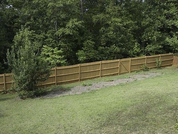 private backyard
