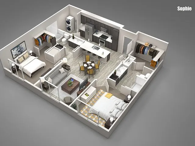 Floor plan Sophie