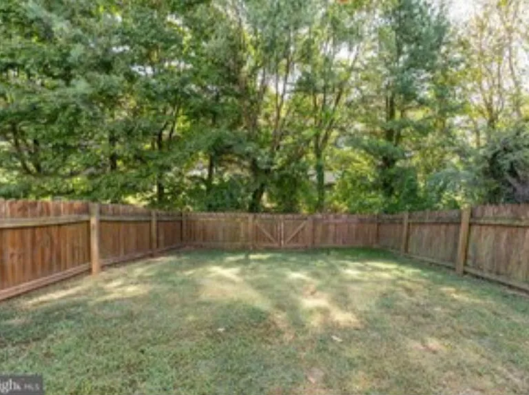 Fenced in Backyard