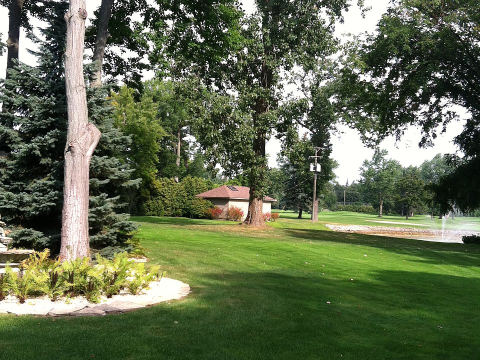 Backyard toward golf course