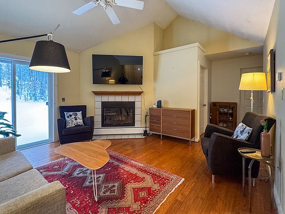 Cathedral Ceiling and wood floors