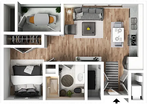 Floor plan Sunflower