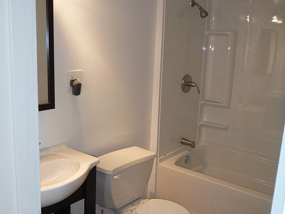 New deep soaker tub/shower