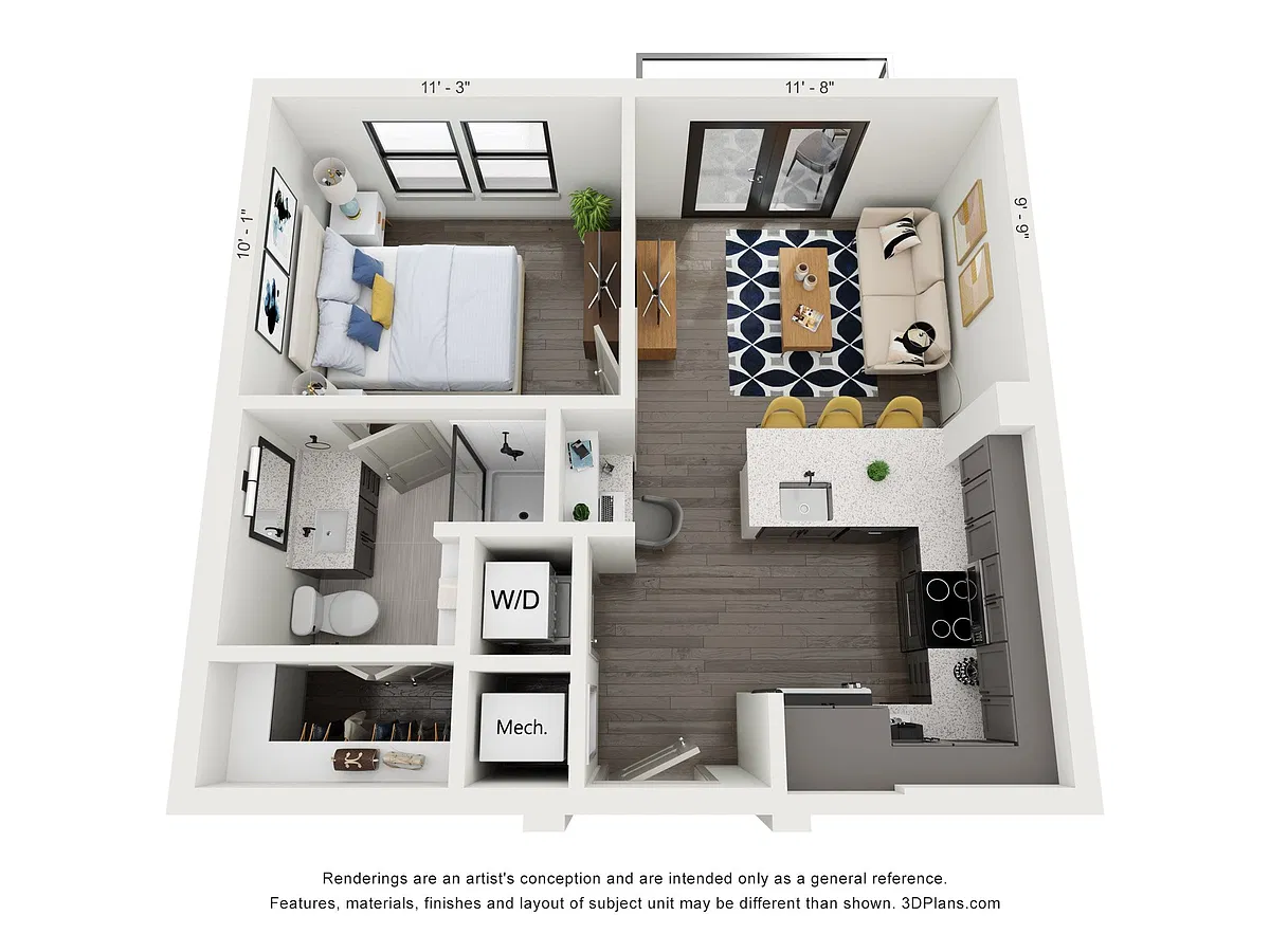 Floor plan A1