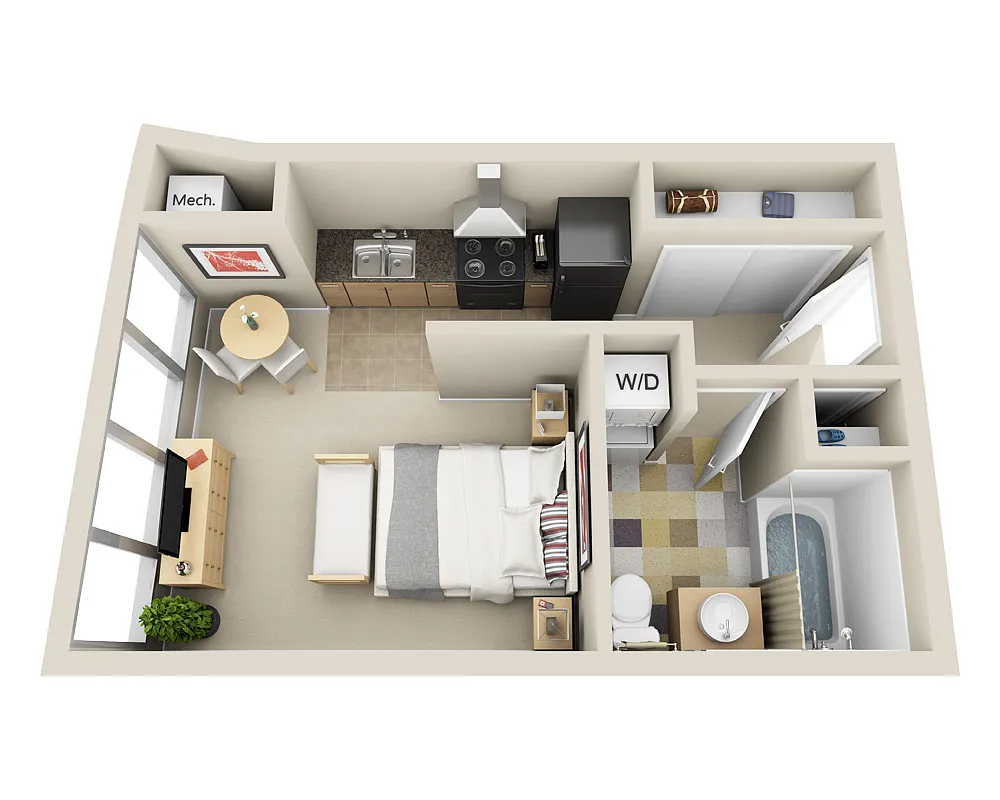 Floor plan Club 09`s