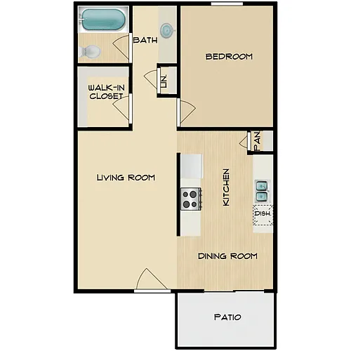 Floor plan Plan 1