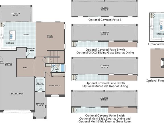 Experience luxury in this single-family home showcasing modern architectural design with flexible li